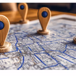 GPS Point on a map